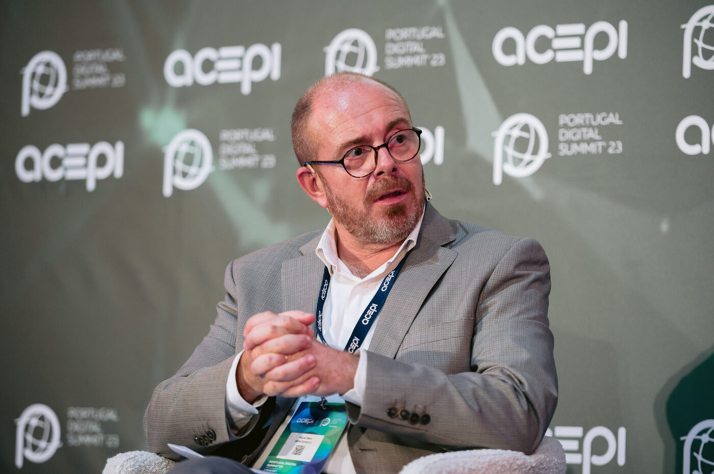 Miguel Maio no painel do Portugal Digital Summit da ACEPI, 2023